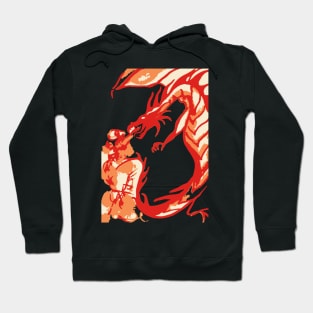 Red Dragon Fire Breath Hoodie